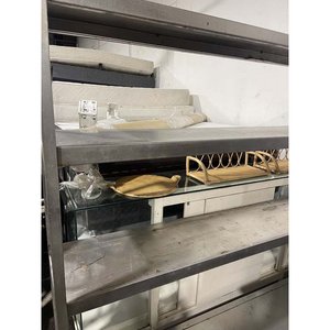 Estantería de Acero Inoxidable con Tres Estantes - imagen 2