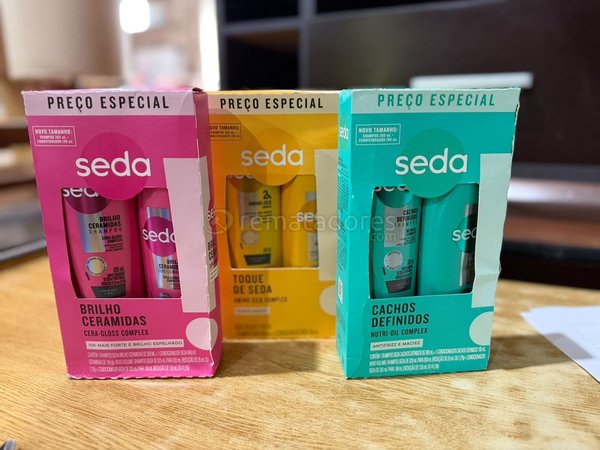 Set de 3 Shampoos Seda "Preço Especial"