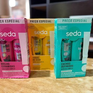 Lote siguiente: Set de 3 Shampoos Seda "Preço Especial"