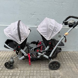 Lote siguiente: Cochecito Doble Mellizos "Infanti Duo Ride" Gris