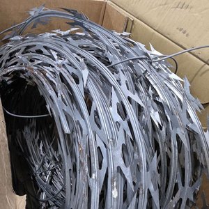 Alambre de Cuchillas Navaja Galvanizado Acero - Rollo Nuevo y Usado - imagen 4