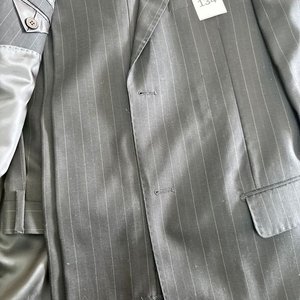 Traje Rayado Talle 52 Nuevo - imagen 2