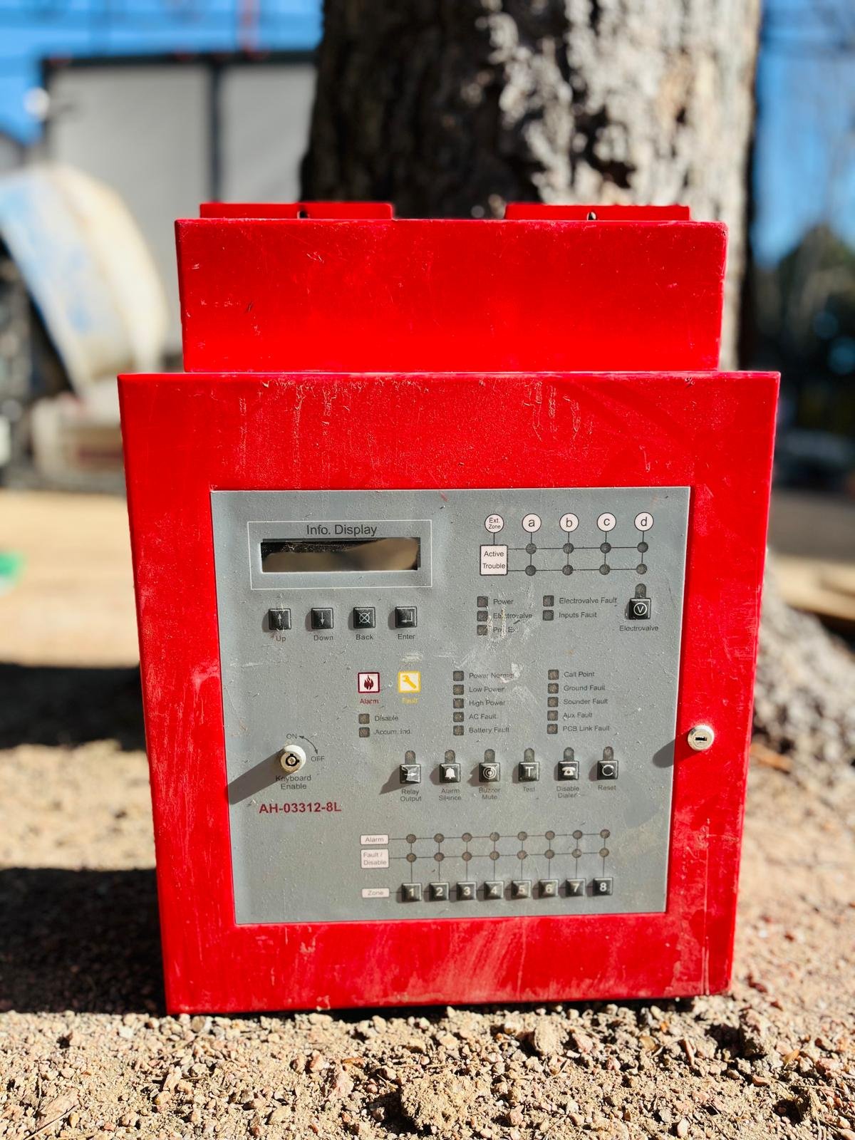 Tableros Eléctricos de Seguridad Rojo (2 Unidades)