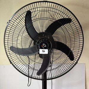 Ventilador de Pie Fox Negro Metálico - imagen 2