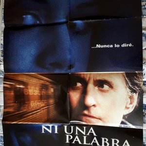 Poster Original "Ni Una Palabra" (Don't Say a Word) Michael Douglas 2001 - imagen 1