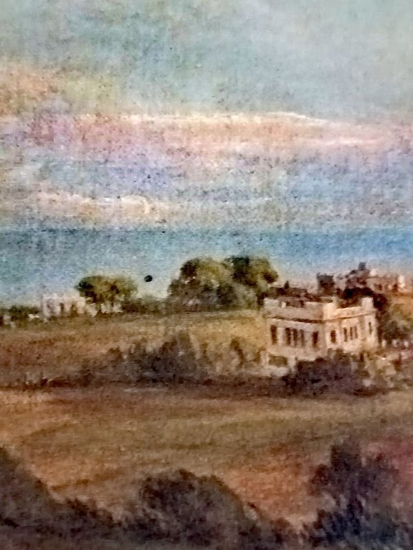 Lámina: Vista de Montevideo (1856) - Alrededores Hospital Vilardebó - imagen 5