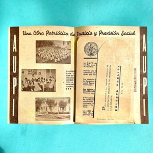 Folletos de Propaganda "Asociación Uruguaya de Protección a la Infancia" 1924-1945 - imagen 2