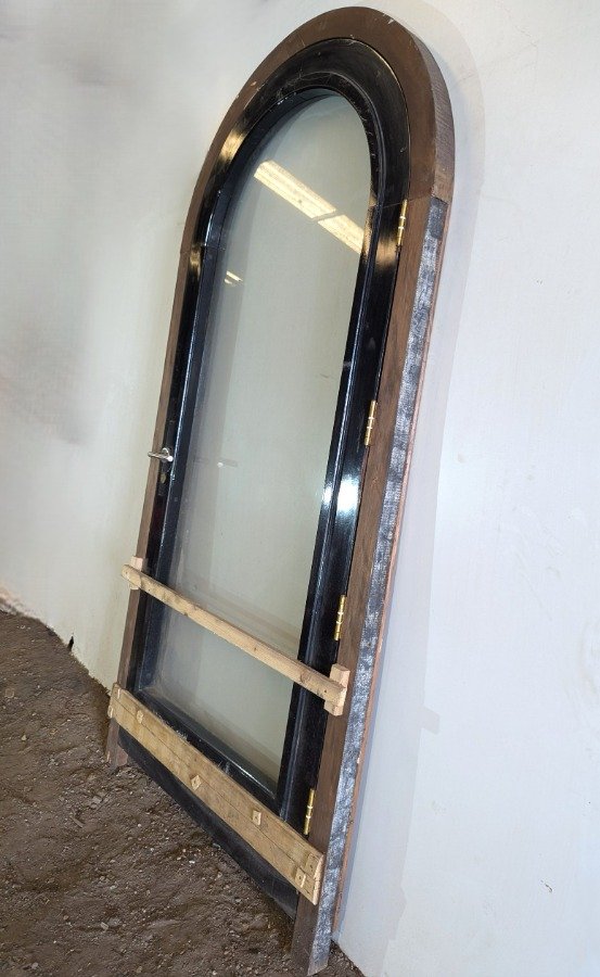 Puerta arco carpanel laqueada con marco en pino enchapado - imagen 6