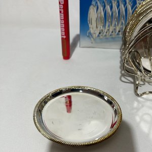 Set de 6 Posavasos Metálicos con Soporte Plateado - imagen 4