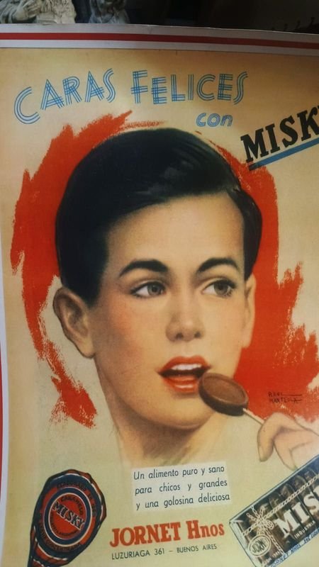 Lote anterior: Vieja propaganda en cartón de Whisky - Análisis detallado