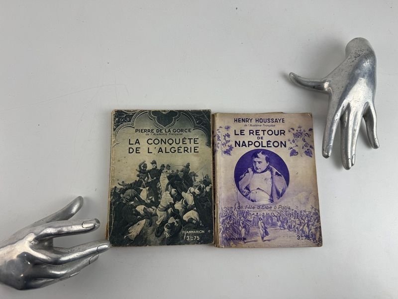 Lote siguiente: Libros antiguos sobre la conquista de Argelia y el regreso de Napoleón
