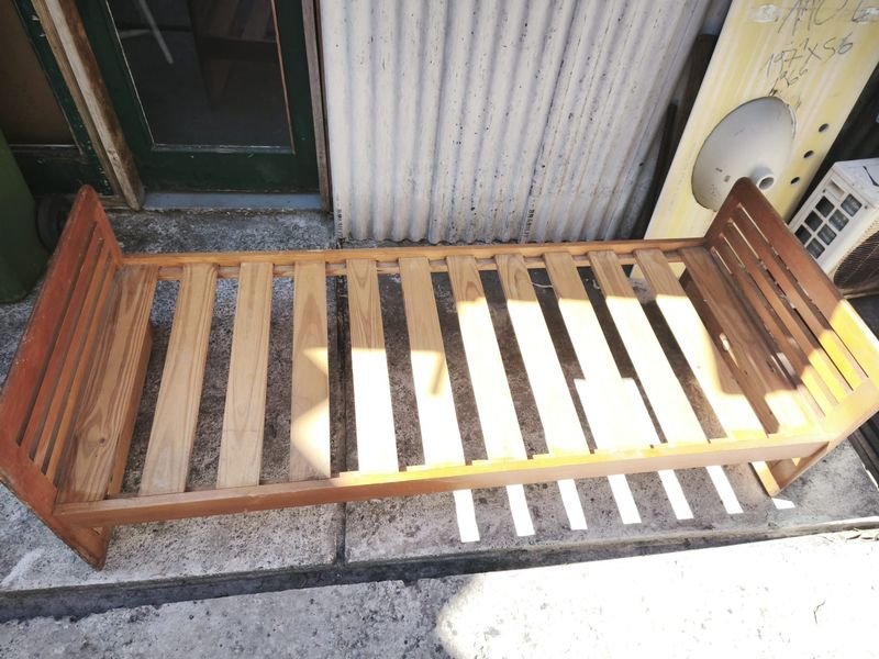 Cama Marinarina Usada con Madera y Metal - imagen 7
