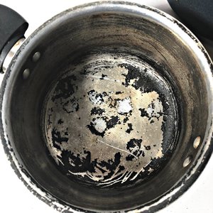 Lote de 5 Ollas Esmaltadas Negras con Tapa - imagen 4