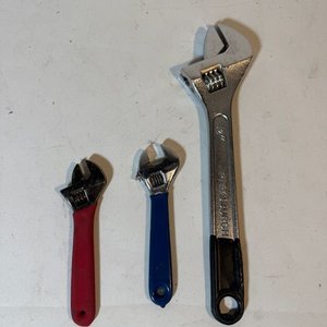 Juego de Llaves Francesas Ajustables (3 Unidades) - imagen 1