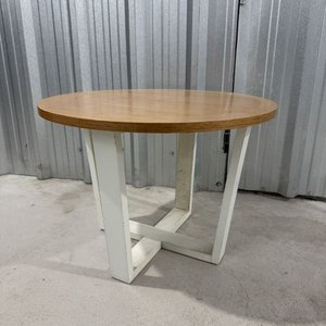 Lote anterior: Mesa Redonda Moderna Madera Clara Base Blanca