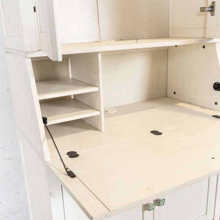 Secretaria con alzada pintada de blanco - imagen 2
