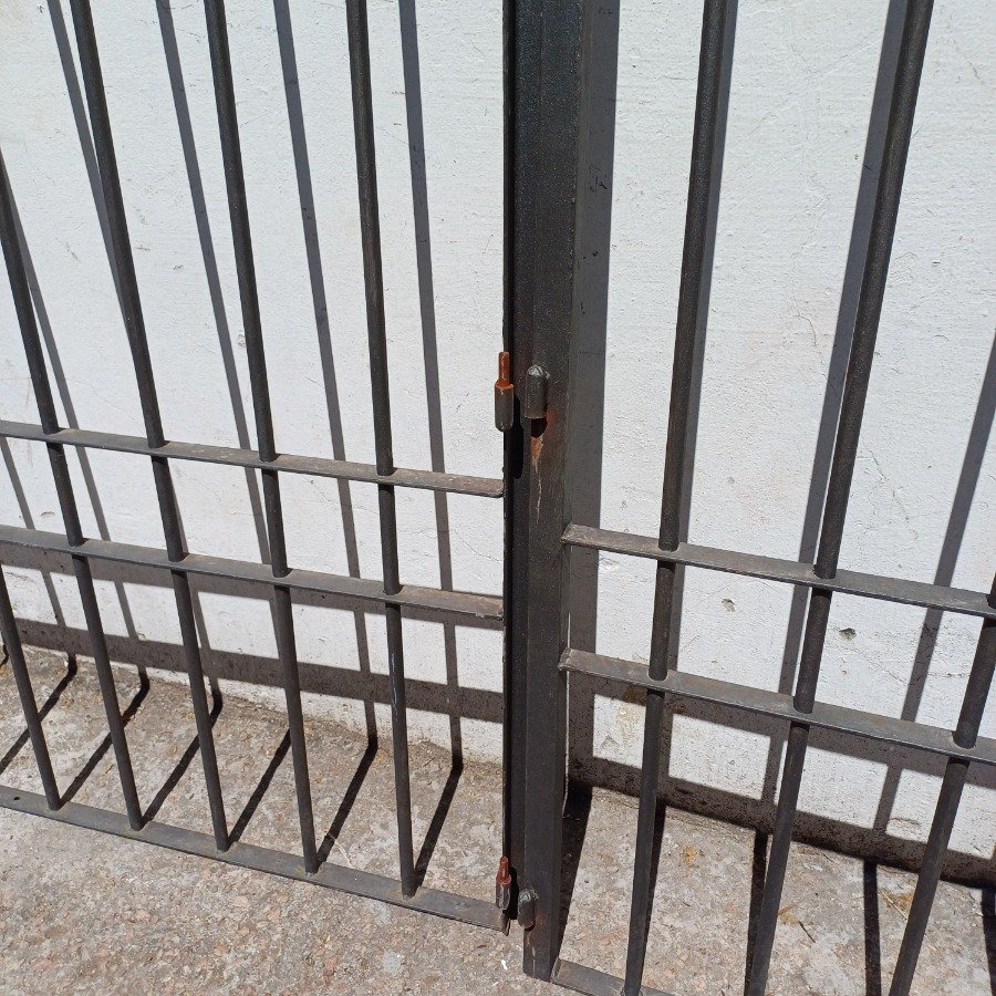 Puerta de reja y varilla en metal, medidas precisas - imagen 6
