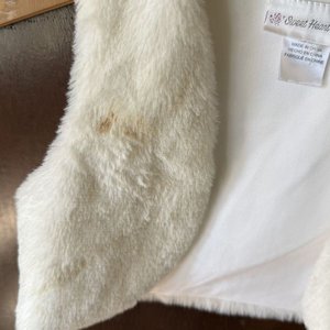 Chaleco Peludo Blanco para Niña Sweet Heart - imagen 3
