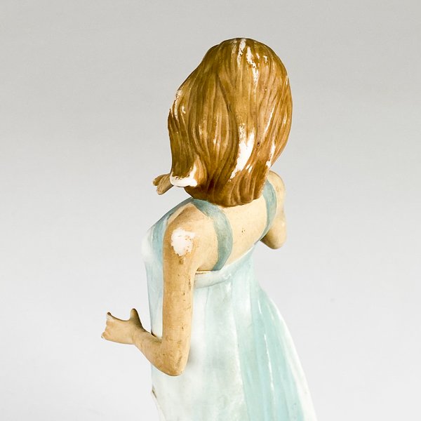Figurita de biscuit dama USA, altura 25 cm - imagen 4