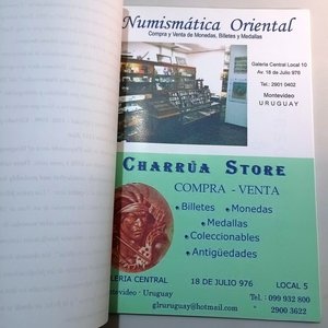 Libro "El Peso Falso en las Monedas de 1895 de la República Oriental del Uruguay" con dedicatoria y firma del autor - imagen 7
