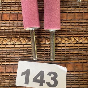 Lote de Puntas de Amolar Rosadas para Herramientas - imagen 2