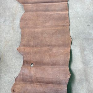 Lote de Cuero Natural para Artesanías o Tapicería - imagen 4