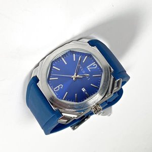 Lote siguiente: Reloj Pulsera Caballero Bvlgari Malla Goma Azul