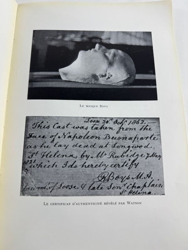 Libro sobre la máscara de Napoleón por Eugène de Veauce - imagen 5