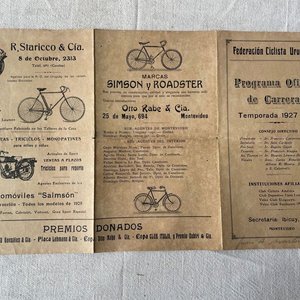 Programa Oficial de Carreras Ciclistas Federación Uruguaya 1927-28 - imagen 7