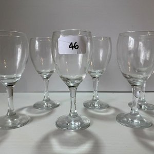 Lote siguiente: Juego de 6 Copas de Agua de Vidrio Transparente