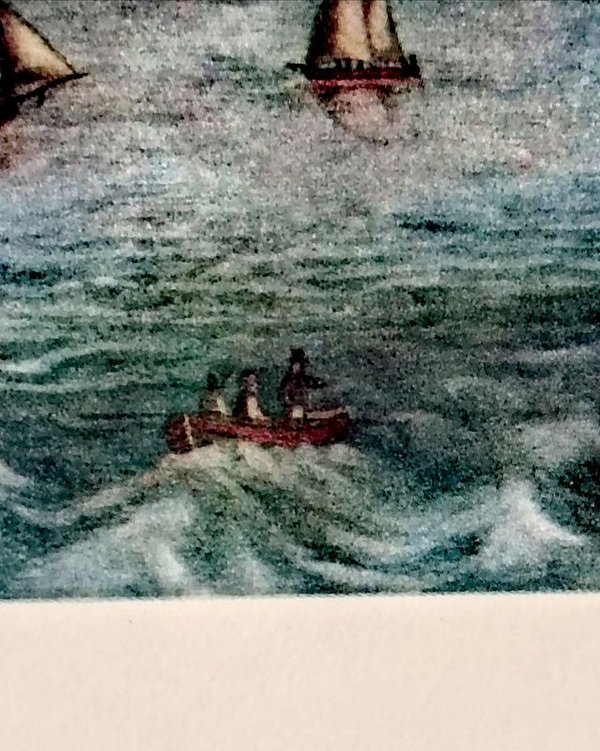 Litografía histórica de Montevideo por L. Wiegeland (1866) - imagen 13