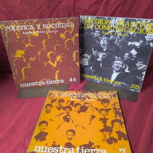 Lote siguiente: 3 Volúmenes "Nuestra Tierra" Editorial 1969
