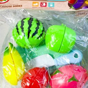 Lote siguiente: Juego de Frutas de Plástico para Cortar