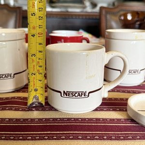Lote de Tazas Nescafe Clásicas y con Tapa - imagen 10