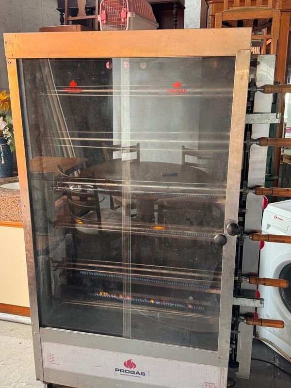 Spiedo a Gas para 24 Pollos Progas con Válvula - imagen 1