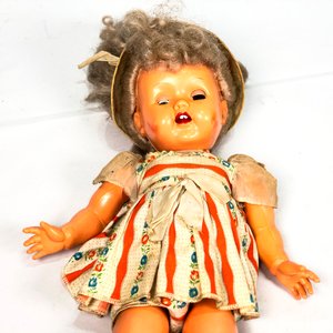 Muñeca Antigua de 50 cm con Vestido Vintage - imagen 3