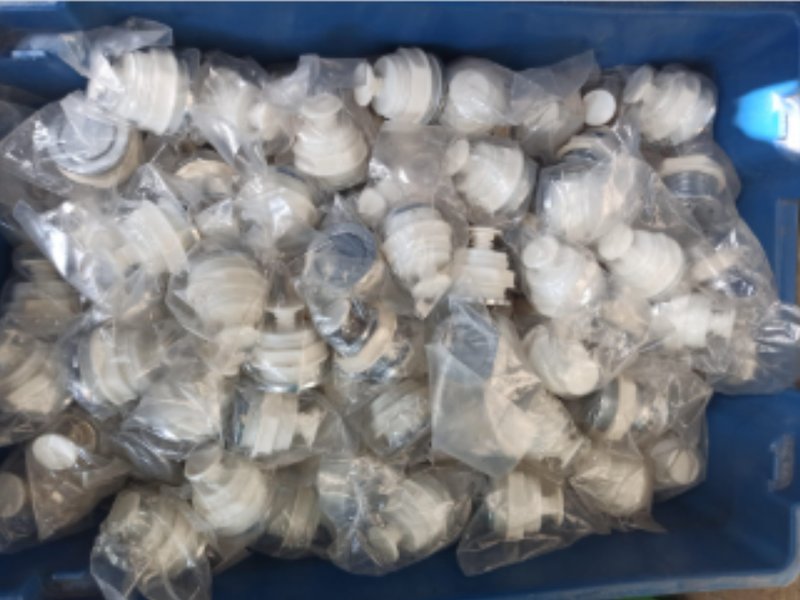 Pack 150 Botones Superiores Alpina para Cisterna - Nuevos Importados