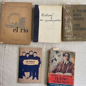 Lote de Libros: Florencio Sánchez, Tabaré, Bentancur, Folklore y Canciones de Lucha - imagen 3