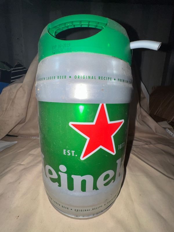 Porrón Expendedor de Cerveza Heineken Vacío 5 Litros - imagen 1