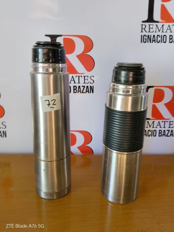 Lote siguiente: Termos de Acero Inoxidable con Goma y Inscripción