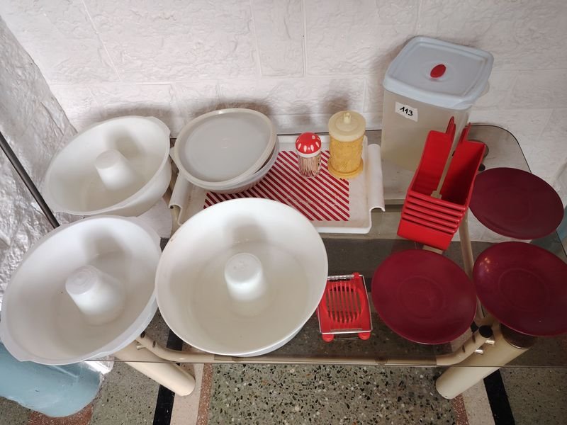 Lote de Utensilios de Cocina Plástico y Melamina