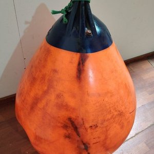 Boyarín Náutico Polyform U.S. A-6 Naranja y Azul Oscuro (100x70 cm) - imagen 2
