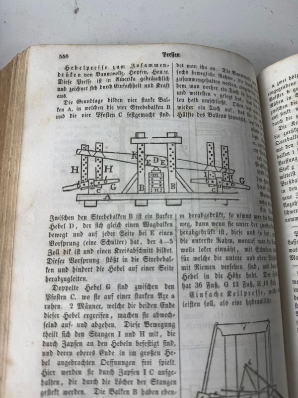 Libro antiguo alemán del siglo XIX - imagen 6