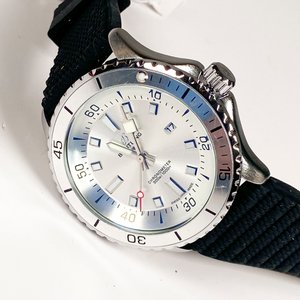 Reloj de Pulsera Caballero Breitling Chronometre con Malla de Goma - imagen 3