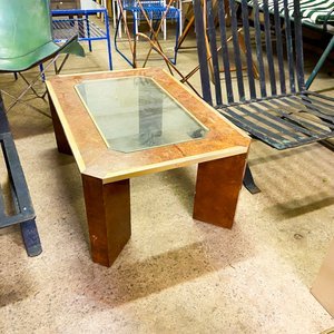 Lote anterior: Mesa Ratona Estilo Art Decó con Tapa de Vidrio y Madera