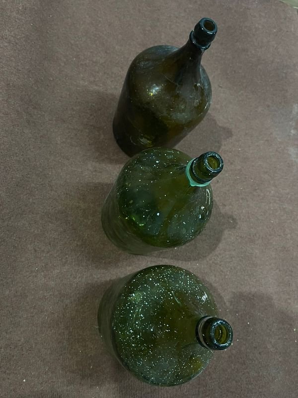 Botellas antiguas de vidrio para decoración - imagen 5