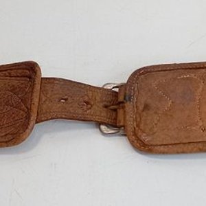 Cinturón de Cuero Exótico con Bolsillos y Hebilla - imagen 6