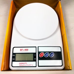 Lote siguiente: Balanza Electrónica de Cocina SF-400 con Capacidad de 10kg