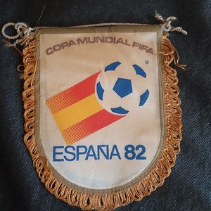 Banderín Colección Mundial España 82 Real Federación Española de Fútbol - imagen 3