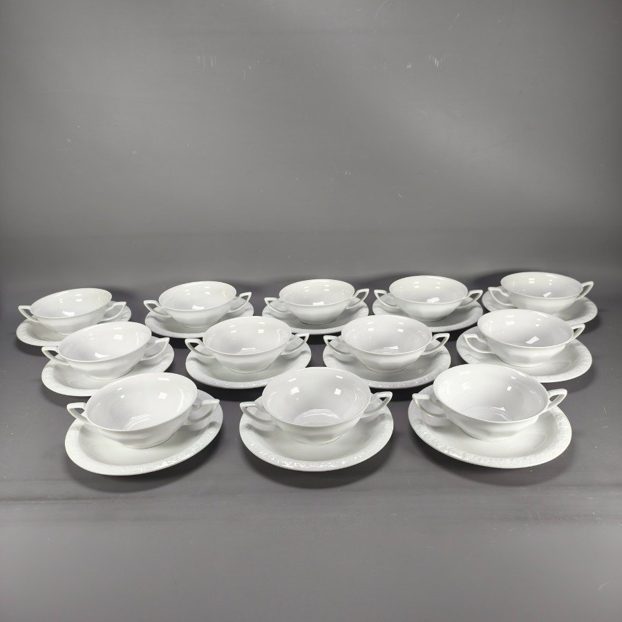 Lote anterior: Colección de porcelana alemana Rosenthal, diseño clásico